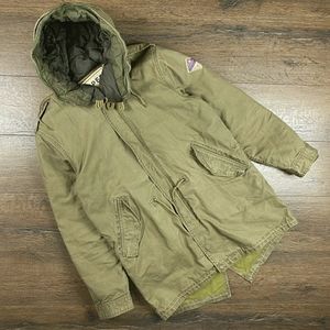 Scotch & Soda super parka jacket fishtail military